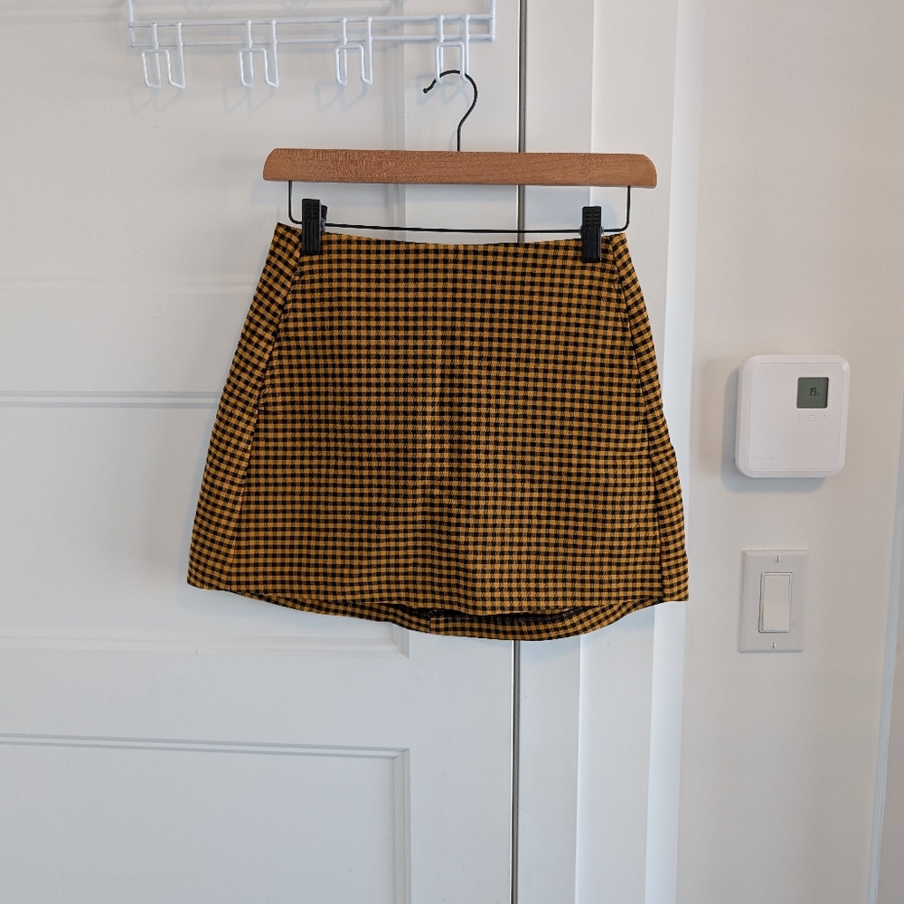 Urban Outfitters/NWT Checkered Skirt Sz XS